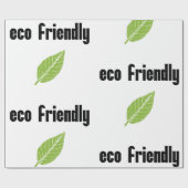 Milieuvriendelijk: Gewetende consument, Groen init Cadeaupapier (Vlak)