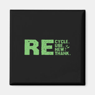 Milieuvriendelijk ontwerp Recyclen Magneet