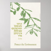 milieuvriendelijk poster (Voorkant)