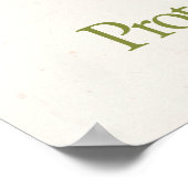 milieuvriendelijk poster (Hoek)