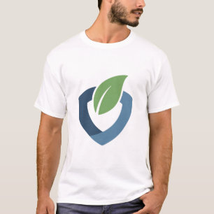 Milieuvriendelijk recycle symbool groene blad T-sh T-shirt