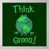 Milieuvriendelijke aarddag poster (Voorkant)