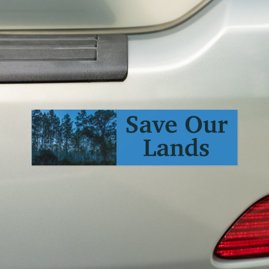 Milieuvriendelijke Bumpersticker (Op auto)