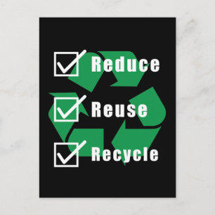 Milieuvriendelijke Checklist Beperk Hergebruik Rec Briefkaart