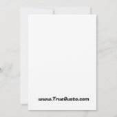 Milieuvriendelijke Feest Uitnodiging (Achterkant)