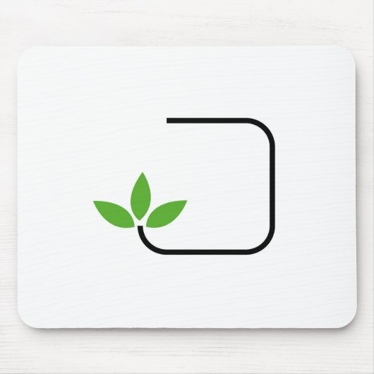 Milieuvriendelijke grafische kaart muismat (Voorkant)