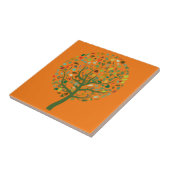 Milieuvriendelijke groenboom tegeltje (Zijkant)