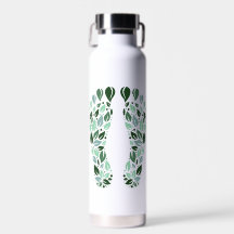 Milieuvriendelijke Groene Blad Voetafdruk