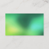 Milieuvriendelijke groene reinigingstoestellen visitekaartje (Achterkant)