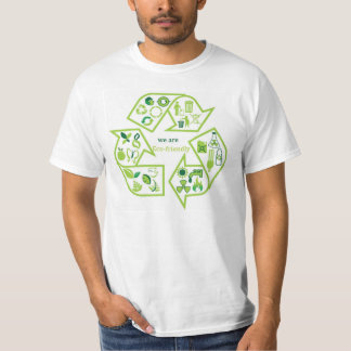 Milieuvriendelijke groene T-shirt