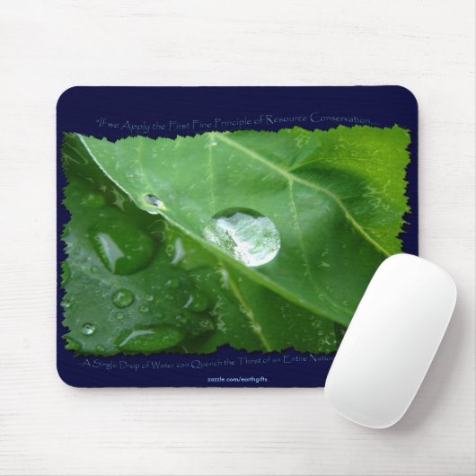 MILIEUVRIENDELIJKE Mousepad VOOR WATERBEHOUD Muismat (Met muis)