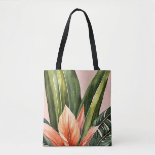 "Milieuvriendelijke natuurlijke bladprint Canvas t Tote Bag