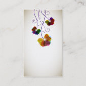 Milieuvriendelijke sjabloon voor visitekaartjes (Achterkant)