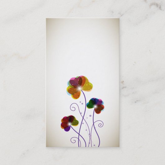 Milieuvriendelijke sjabloon voor visitekaartjes (Voorkant)