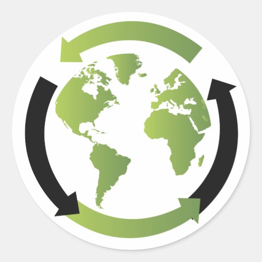 Milieuvriendelijke Sticker (Voorkant)