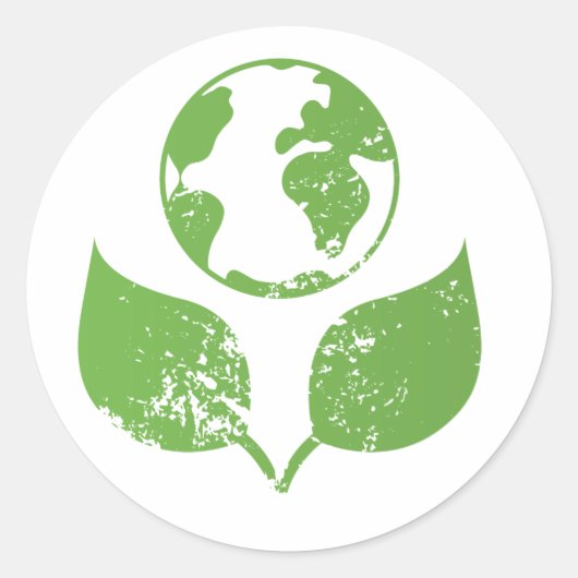 Milieuvriendelijke Sticker (Voorkant)