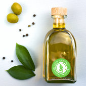 Milieuvriendelijke sticker | Natuurlijk productlab