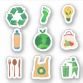 Milieuvriendelijke Stickers (Voorkant)