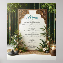 Milieuvriendelijke tuinen en gebouwen in Harmony Poster