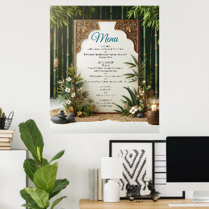 Milieuvriendelijke tuinen en gebouwen in Harmony Poster