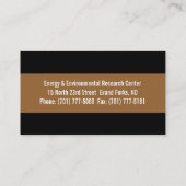 Milieuvriendelijke Visitekaartjes (Achterkant)