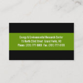 Milieuvriendelijke Visitekaartjes (Achterkant)