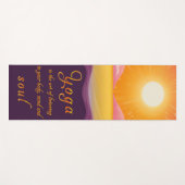 Milieuvriendelijke yogamatten met Inspirerend offe Yogamat (Voorkant (horizontaal))