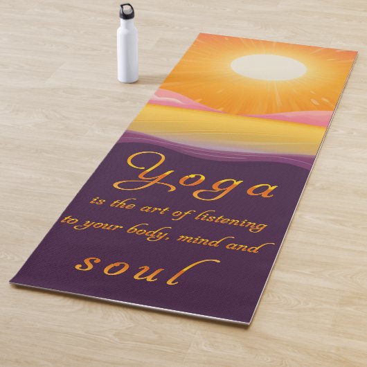 Milieuvriendelijke yogamatten met Inspirerend offe Yogamat (In situ)