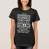 Milieuwetenschapsleraar T-shirt (Voorkant)