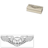 Militair aangeworven vliegtuigbemanning vleugels s rubberstempel (Gestempeld)