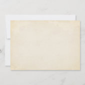 Militair afscheid weggaan Boot Camp Uitnodiging (Achterkant)