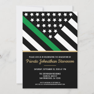Militair Afstuderen Basis Training Patriotic Army Kaart
