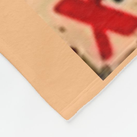 MILITAIR ALFABET FLEECE DEKEN (Hoek)