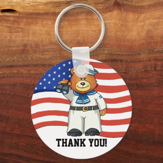 Militair Beer - SRF Sleutelhanger (Voorkant)