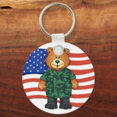 Militair Beer - SRF Sleutelhanger (Voorkant)