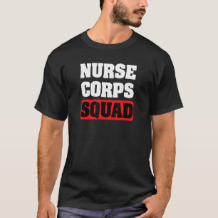 Militair brandweerkorps voor brandweerlieden t-shirt