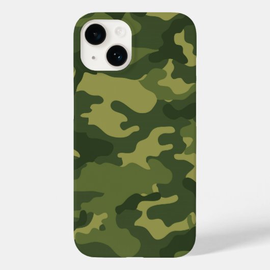 Militair Camopatroon - Donkere Groenen Case-Mate iPhone Case (Achterkant)