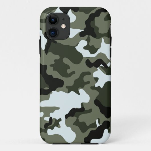 Militair Camoppatroon Case-Mate iPhone Case (Achterkant)