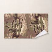 Militair Camouflage Army Green Camo Pattern. Bad Handdoek (Handdoek)