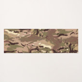 Militair Camouflage Army Green Camo Pattern. Yogamat (Achterkant (horizontaal))