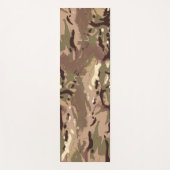 Militair Camouflage Army Green Camo Pattern. Yogamat (Voorkant)