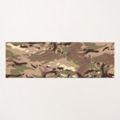 Militair Camouflage Army Green Camo Pattern. Yogamat (Voorkant (horizontaal))