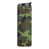 Militair Camouflage Monogramed Thermal Tumbler Thermosbeker (Gedraaid links)