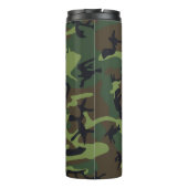 Militair Camouflage Monogramed Thermal Tumbler Thermosbeker (Achterkant)
