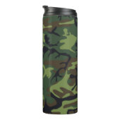 Militair Camouflage Monogramed Thermal Tumbler Thermosbeker (Geroteerd rechts)