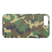 Militair Camouflage Patroon Case-Mate iPhone Case (Achterkant (Horizontaal))
