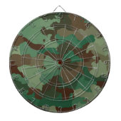 Militair Camouflage Patroon (Strijdkrachten) Dartbord (Voorkant)