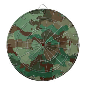 Militair Camouflage Patroon (Strijdkrachten) Dartbord