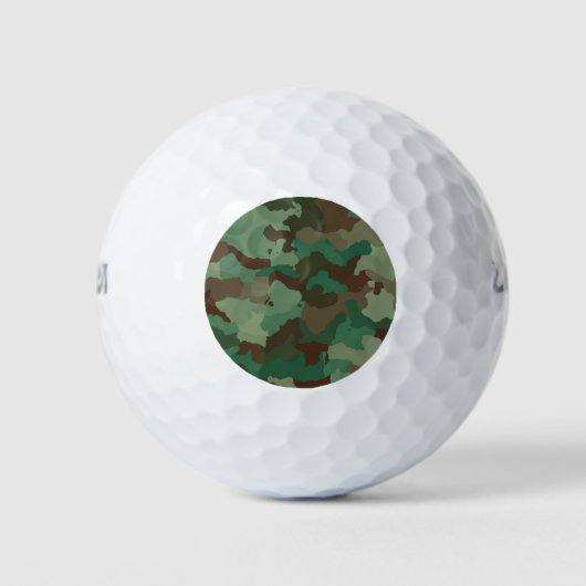 Militair Camouflage Patroon (Strijdkrachten) Golfballen (Voorkant)