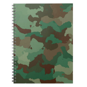 Militair Camouflage Patroon (Strijdkrachten) Notitieboek
